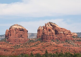 Beautiful Rock Formations Near Sedona, Arizona