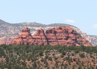 Beautiful Rock Formations Near Sedona, Arizona