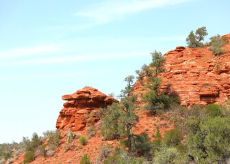 Beautiful Rock Formations Near Sedona, Arizona