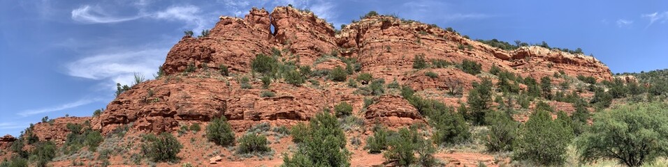 Panoramic Landscapes Taken In Red Rock State Park Near Sedona, Arizona