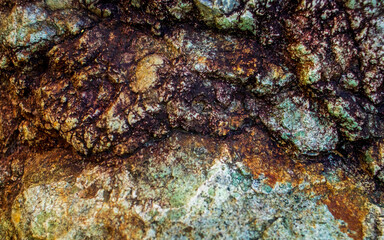 texture of the rock