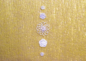 水引細工を用いた和風背景