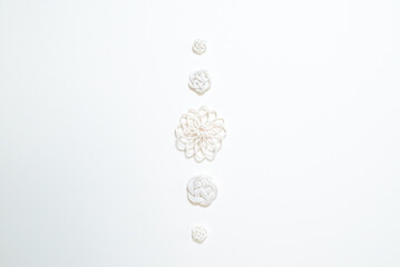 水引細工を用いた和風背景