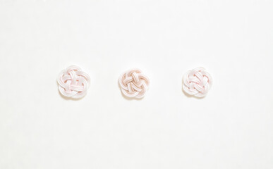 水引細工を用いた和風背景