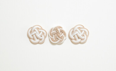 水引細工を用いた和風背景