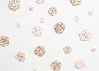 水引細工を用いた和風背景