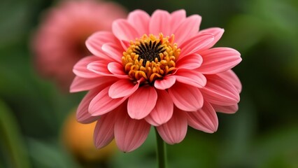Fototapeta premium Vibrant pink flower in bloom