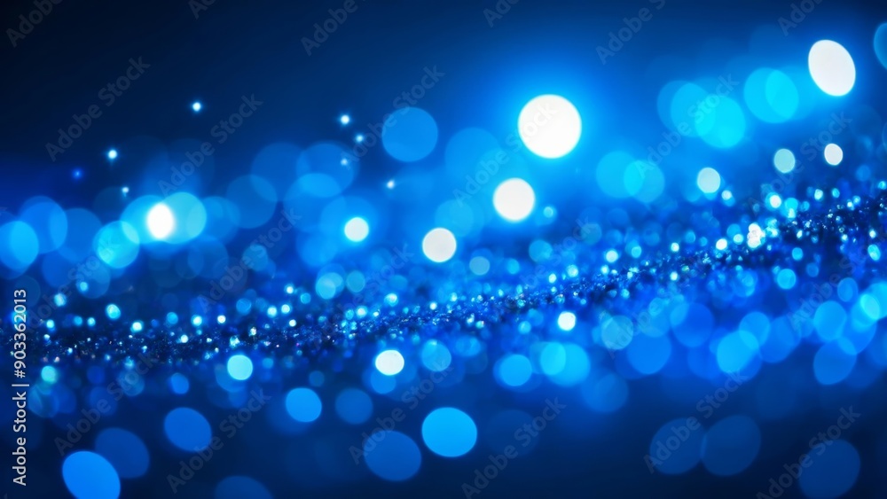 Poster a mesmerizing display of light bokeh
