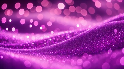  Ethereal purple sparkles in motion
