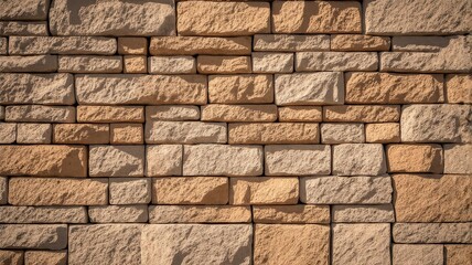 Fototapeta premium Rustic Natural Stone Wall Texture Background for Architectural Design Projects