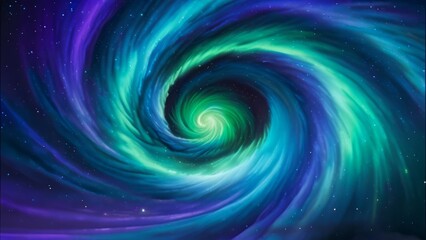 Galactic smoke vortex background