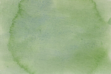 Abstract green watercolor texture background, watercolor splash, vector grunge for print and t-shirt design.	