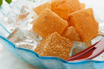 　わらび餅　スタジオ撮影