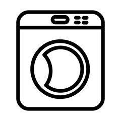 Washing machine icon template