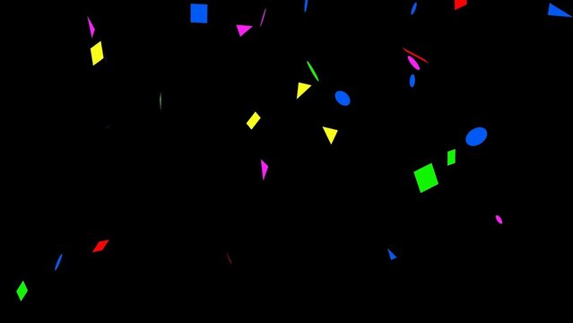 Looped Confetti with Confetti Amount Adjustment