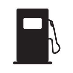 gas station icon design template 