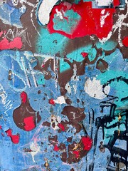 Colorful graffiti background