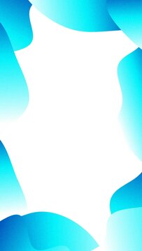 Vertical Looping Abstract Frames Overlays for Media