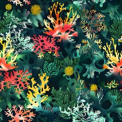 Obraz premium tropical coral reef