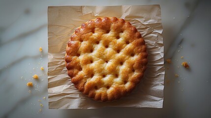 Delicate Scottish Shortbread Cookie Perfection in Photorealistic Style