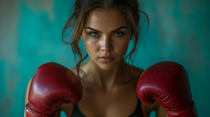 Portrait of a female rower