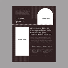 Brochure design. Modern Flyer Design. Brochure cover design template.