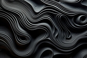 Fototapeta premium Ultra-detailed textures and bold, dynamic lines create an intricate