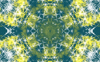 力強さ、エネルギー、力がみなぎる気持ちをイメージした抽象的な背景イラスト