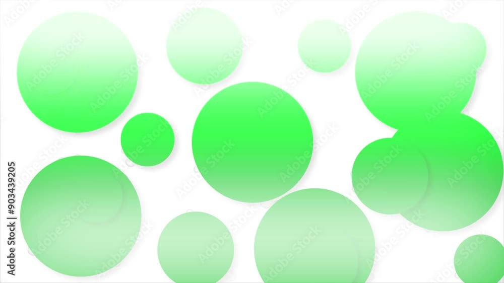 Aufkleber abstract circle motion background. seamless looping animation