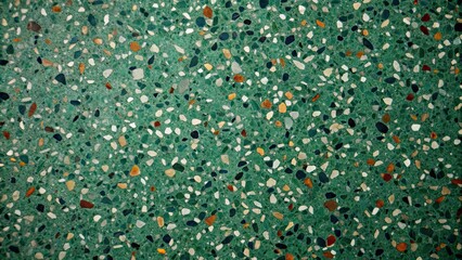 Dark green terrazzo floor texture background, terrazzo, floor, background, texture, dark green, abstract, design, pattern