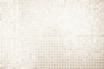 White and Cream ceramic tile wall texture and seamless background. High resolution photo.