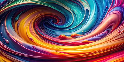 Abstract swirling liquid background in vibrant colors , liquid, abstract, background, vibrant, colors, texture, fluid, flowing