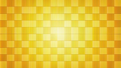 Yellow checkered background with grid geometric square shapes, Checker, pattern, grid, geometric, square, yellow