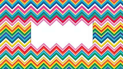 Vibrant and energetic radiant chevron design for invitation background, Radiant