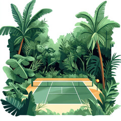 pickleball court