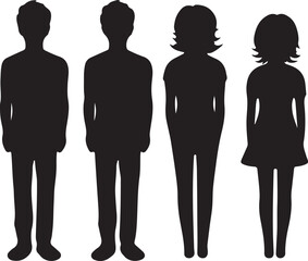 People Vector image for multipurpose used for office purpose, People vector, t-shirt design People vector, People vector for t-shirt design