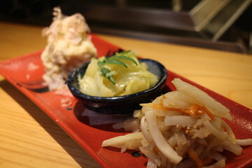 Obanzai (traditional style of Japanese cuisine native to Kyoto) in Kyoto, Japan