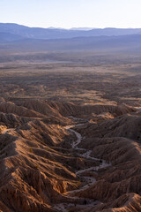 Sunset over Anza-Borrego