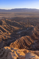 Sunset over Anza-Borrego