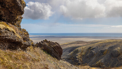 Mulagljufur Canyon auf Island