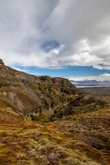 Mulagljufur Canyon auf Island