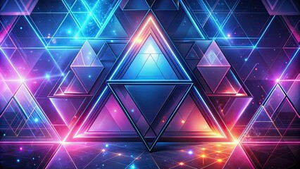 Futuristic geometric triangle shapes background, abstract, texture, pattern, futuristic, design, shapes, triangle