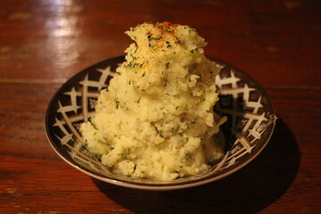 Japanese potato salad in Kyoto, Japan