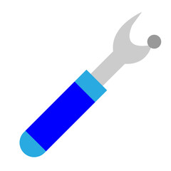 Ripper Vector Flat Icon Design