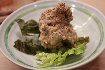 Japanese potato salad in Kyoto, Japan