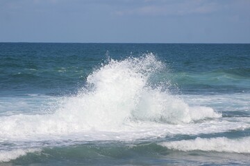 beautiful beach in gunungkidul