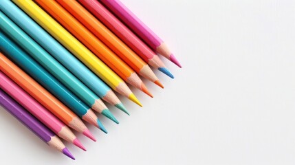Naklejka premium LGBTQ-friendly writing instruments for expression, LGBTQ, visualizing acceptance and creativity