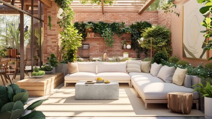 Fototapeta premium LGBTQ-friendly outdoor furniture promoting inclusive gatherings, LGBTQ, visualizing acceptance and socializing