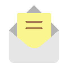 Envelope Vector Flat Icon Design