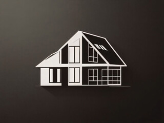 Simple icon house 